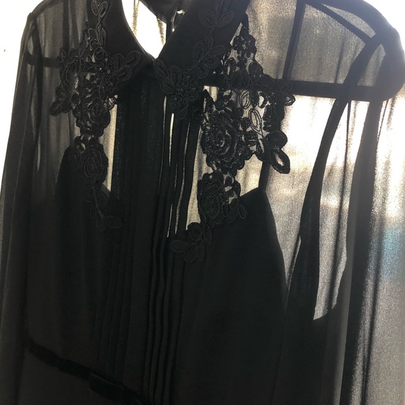 Ted Baker Amaali Lace Appliqué Fit & Flare Dress - Picture 11 of 16